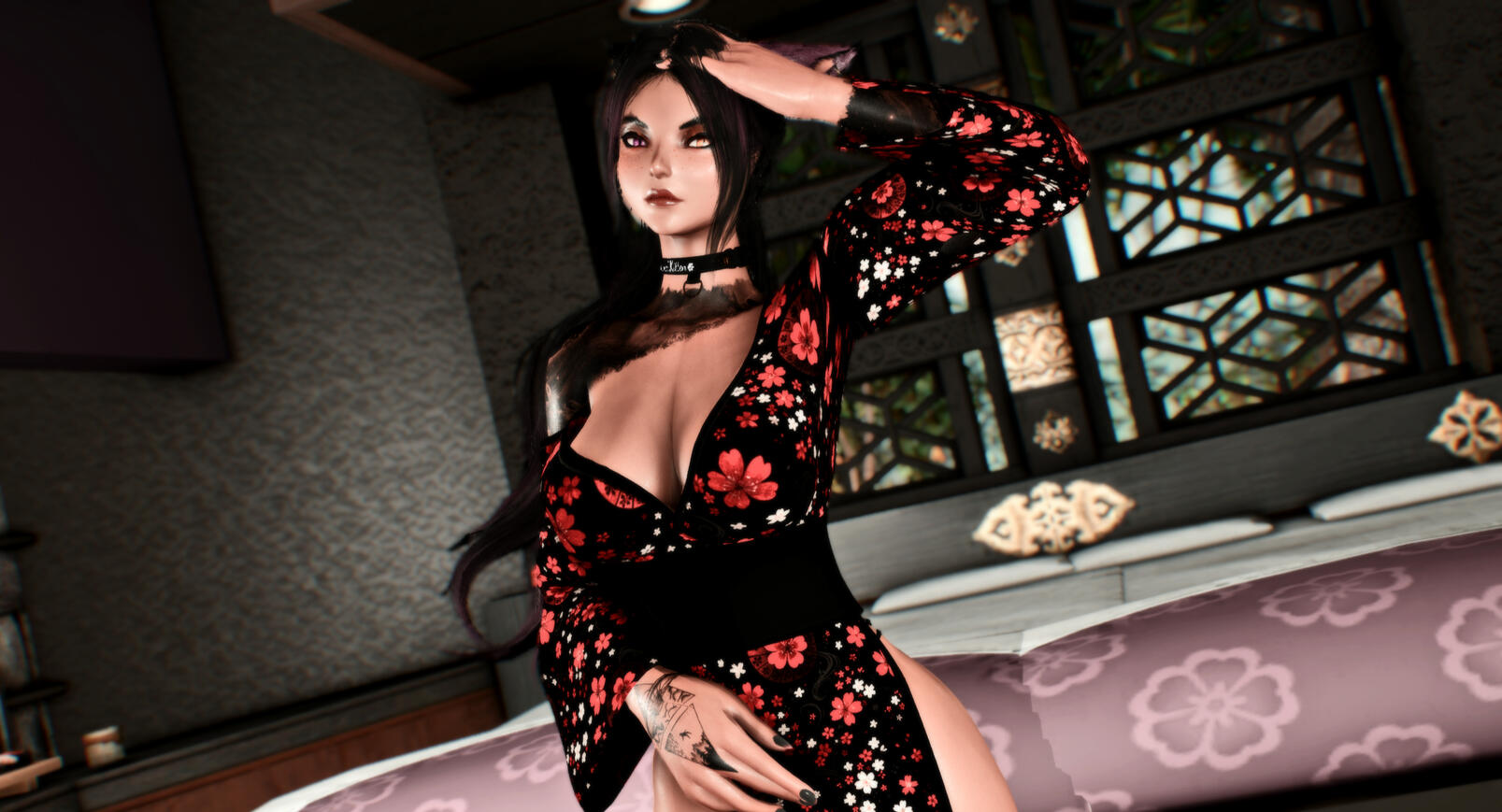 Kitten Kimono